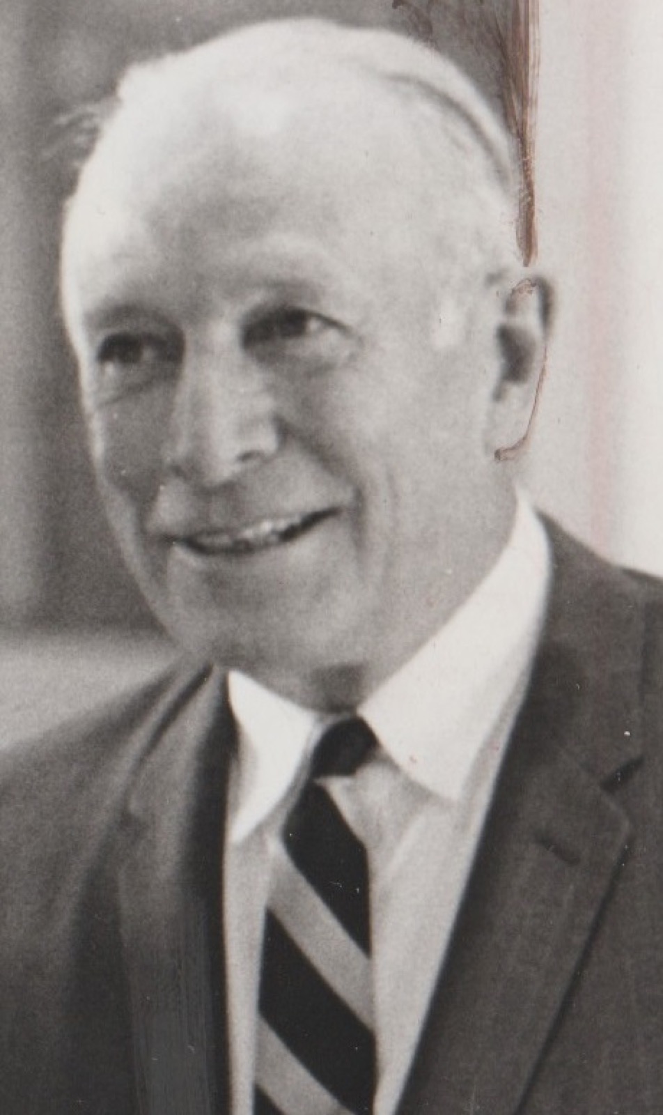 Black-and-white portrait photograph of Mayor Erastus Corning 2nd